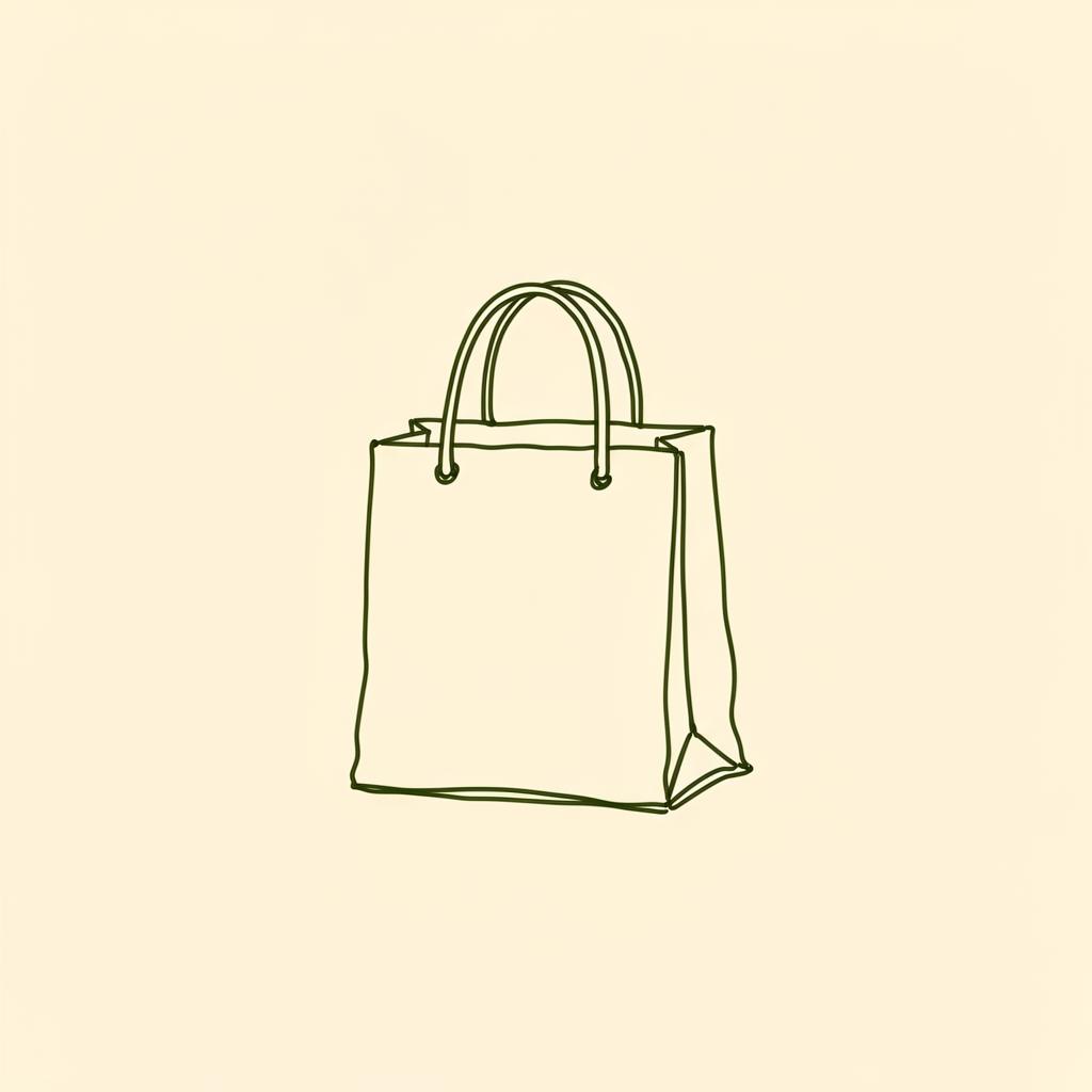 Retail sketch illustration